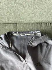 Vorschaubild 5 von Kapuzenjacke Herren Grau Gr. 48/M Sportlich Baumwolle