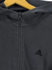 Vorschaubild 2 von Kapuzenjacke Herren Grau Gr. 48/M Sportlich Baumwolle