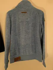 Vorschaubild 2 von Damen Kapuzenjacke Gr. 38/M Blau Polyester