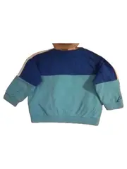 Vorschaubild 3 von Baby Pullover Sweatshirt Gr. 80 Blau Türkis 3-Streifen