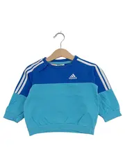 Vorschaubild 1 von Baby Pullover Sweatshirt Gr. 80 Blau Türkis 3-Streifen