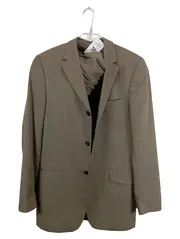 Vorschaubild 1 von Sakko Herren Grau Meliert Business Gr. XL Polyester Langarm