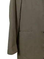 Vorschaubild 2 von Sakko Herren Grau Meliert Business Gr. XL Polyester Langarm