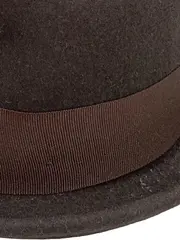 Vorschaubild 3 von Hut Herren Fedora S Braun Klassisch Wollhut