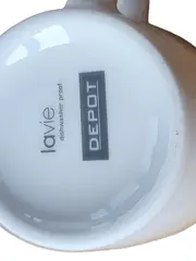Vorschaubild 3 von Espressotasse Untertasse lavie Porzellan weiß Basic 6cm 2tlg