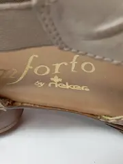 Vorschaubild 3 von Damen Sandalen Gr. 37 Beige Klassisch Casual Comforto Absatzschuhe 4cm