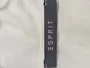 Vorschaubild 3 von Damen T-Shirt Gr. 38/M Weiß Casual Pailletten Gestreift Kurzarm