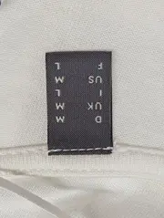 Vorschaubild 4 von Damen T-Shirt Gr. 38/M Weiß Casual Pailletten Gestreift Kurzarm