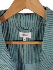 Vorschaubild 5 von Damen Cord Blazer Petrol Gr. 48 Oversized Double-Breasted