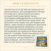 Vorschaubild 4 von GALT Soundtracks Lernspiel Hörspiel Kinder 3-6 Jahre 1-4 Spieler