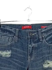 Vorschaubild 2 von Damen Jeans Tapered Fit Ripped Destroyed Blau Gr. 38 W29