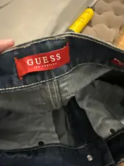 Vorschaubild 4 von Damen Jeans Tapered Fit Ripped Destroyed Blau Gr. 38 W29