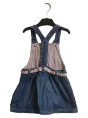 Vorschaubild 2 von Latzkleid Jeanskleid Mädchen Gr. 66/68 Blau Denim