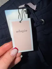 Vorschaubild 2 von Jogginghose Damen Gr. 40/L Blau Baumwolle Freizeithose