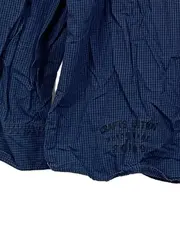 Vorschaubild 2 von Herren Freizeithemd Langarm Kariert Blau Größe L