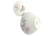 Vorschaubild 2 von Zuckerdose Porzellan Weiß Blumen Klassisch Elegant