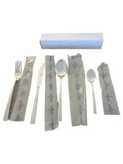 Vorschaubild 2 von Besteck Set Piemont 4-teilig Edelstahl Silber Modern