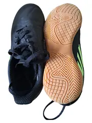 Vorschaubild 3 von Deportivo Kinder Hallenschuhe Fußballschuhe Gr. 31 Schwarz Neongrün