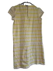 Vorschaubild 2 von Mädchen Freizeitkleid Gr. 138 cm Gelb Gestreift Casual