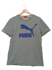 Vorschaubild 1 von Herren T-Shirt Logo Print Grau Gr. 48/M Baumwolle Sportlich
