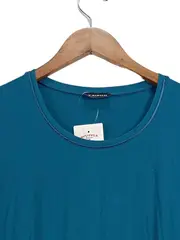 Vorschaubild 3 von Taifun Langarmshirt Damen Petrol Gr. 38/M Casual Uni