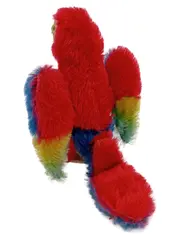 Vorschaubild 2 von Papagei Kuscheltier Plüschtier Vogel Ara Vintage Made in Germany