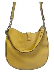 Vorschaubild 3 von Damen Umhängetasche Gelb Hobo Bag Crossbody Tasche