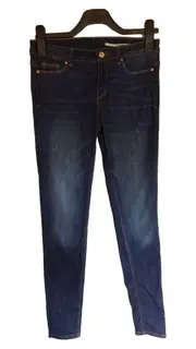 Vorschaubild 1 von Damen Jeans Slim Fit Blau Gr. 36 Medium Rise Casual