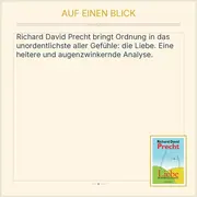 Vorschaubild 2 von Richard David Precht Ein unordentliches Gefühl Philosophie Buch Goldmann