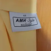 Vorschaubild 5 von AMH-Style exclusiv Hosenanzug Damen Gr. 44 Gelb Weste Hose Set