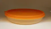 Vorschaubild 4 von Vorratsbehälter Schüssel mit Deckel Orange Beige Retro