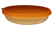 Vorschaubild 1 von Vorratsbehälter Schüssel mit Deckel Orange Beige Retro