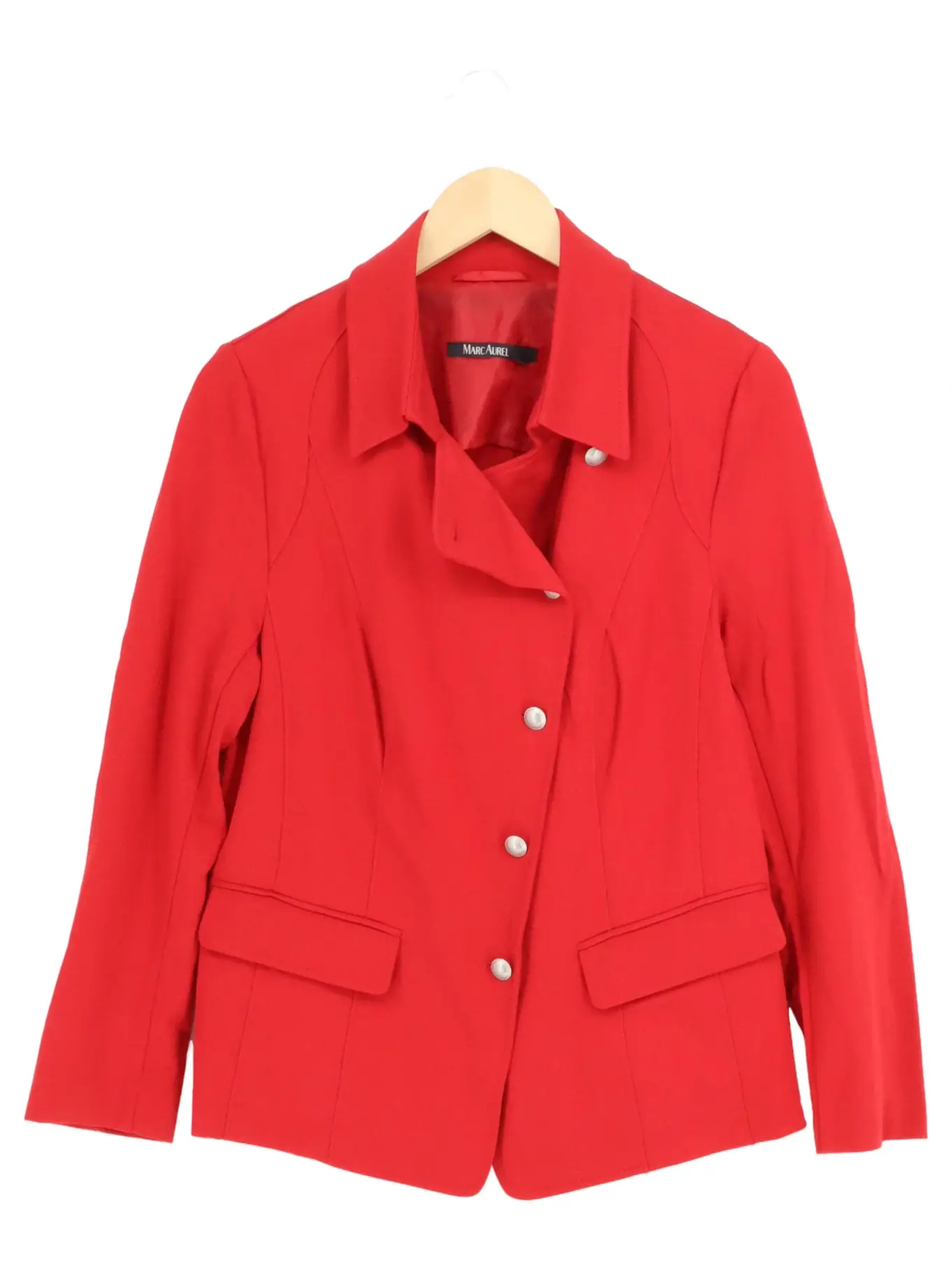 MARC AUREL Damen Blazer Gr. 40/L Rot Elegant Business Jacke