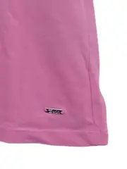 Vorschaubild 3 von Damen T-Shirt Pink Gr. 38/M Casual Logo-Print Kurzarm Shirt