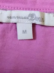 Vorschaubild 4 von Damen T-Shirt Pink Gr. 38/M Casual Logo-Print Kurzarm Shirt