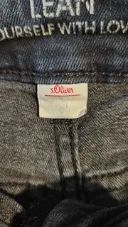 Vorschaubild 6 von Jeansrock Damen Mini Blau Uni Baumwolle Gr. 36 S