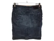 Vorschaubild 2 von Jeansrock Damen Mini Blau Uni Baumwolle Gr. 36 S