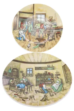 UNTERWEISSBACH Wandteller