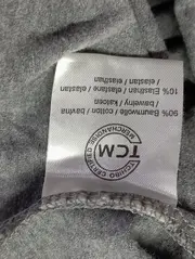 Vorschaubild 4 von TCM Damen Langarmshirt Rollkragen Gr. 36/38 Grau Basic Casual Baumwolle