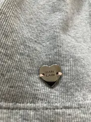 Vorschaubild 4 von Damen Langarmshirt Kariert Grau Gr. 38 M Baumwolle Casual