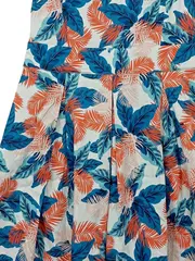 Vorschaubild 2 von Sommerkleid Damen 36;S Mehrfarbig Florales Muster Cut-Outs