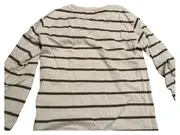 Vorschaubild 2 von Langarmshirt Gestreift Beige Kinder Gr. 122