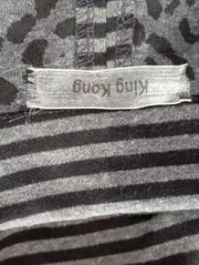 Vorschaubild 3 von Damen Blazer Grau Gestreift 38/M Streetwear Elegant Jacke