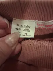 Vorschaubild 2 von Baby Jogginghose Gr. 74 Rosa Baumwolle Mädchen Hose