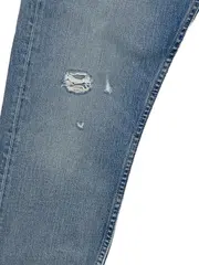 Vorschaubild 3 von Damen Destroyed Jeans W29 Hellblau Used Look Distressed