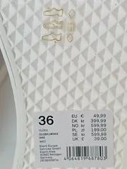 Vorschaubild 4 von Damen Slipper Gr. 36 Beige Slip-On Casual Freizeitschuh