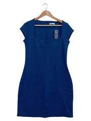 Vorschaubild 1 von Damen Freizeitkleid Gr. 40/L Blau Casual