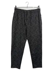 Vorschaubild 1 von Stoffhose Damen Gr. 40 Schwarz Geometrisch Muster Jogger