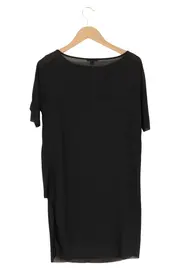 Vorschaubild 2 von Damen Etuikleid Gr. 34/XS Schwarz Minimalistisch Elegant Business
