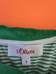 Vorschaubild 2 von Damen Langarmshirt Gr. 36/S gestreift Casual Baumwolle